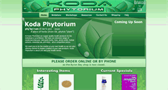 Desktop Screenshot of kodaphytorium.com.au